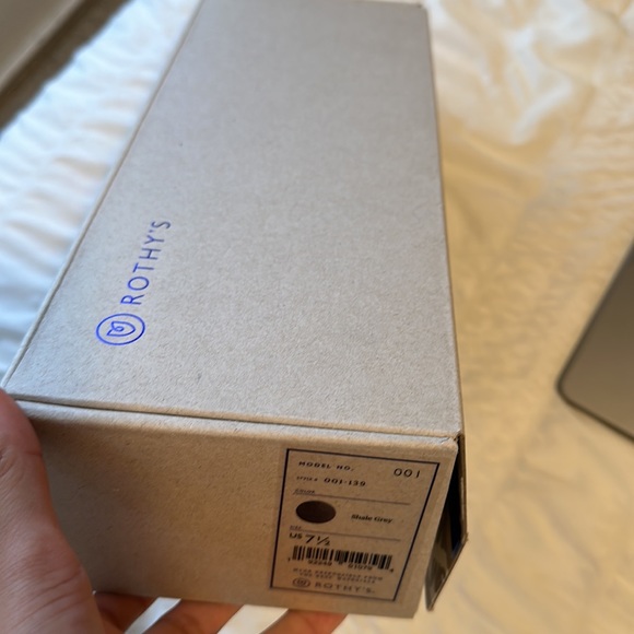 NWT Rothy’s Shale Grey Round Toe - Picture 7 of 8